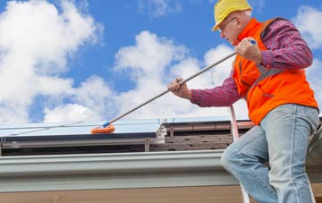 Cock Bevington soft wash roof cleaning